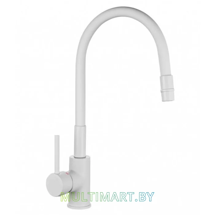 Смеситель Gross Aqua ColorFlex 3241508MW (белый матовый)